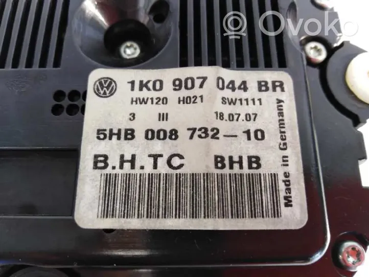 Volkswagen Jetta III Ilmastoinnin ohjainlaite 1K0907044