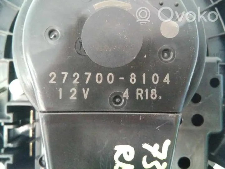 Toyota RAV 4 (XA40) Sisälämmityksen ilmastoinnin korin kotelo 2727008104