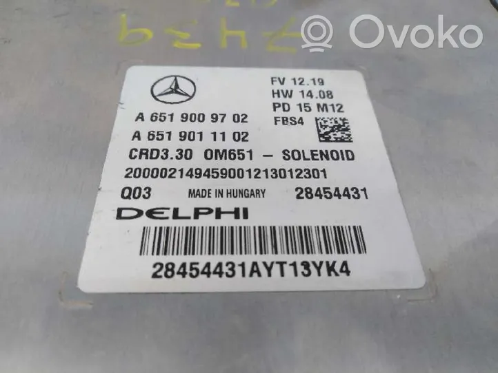 Infiniti Q30 Centralina/modulo del motore A6519009702