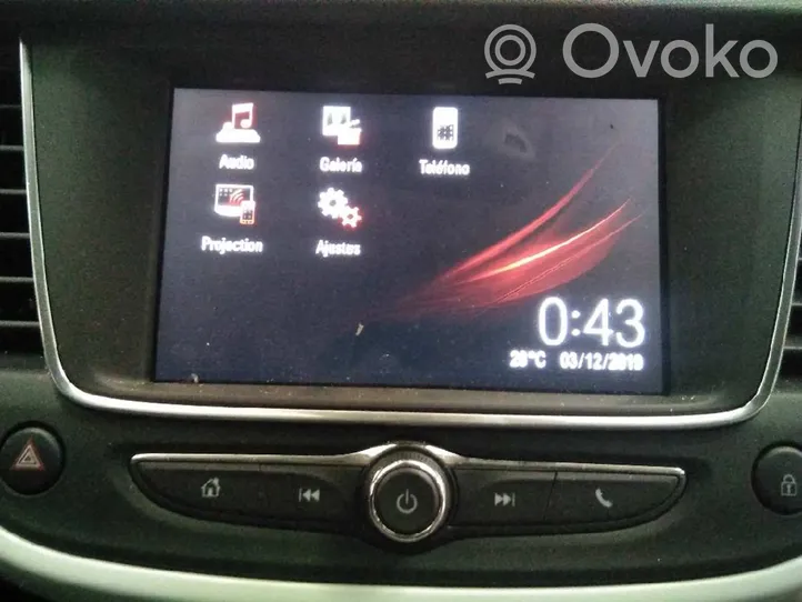 Opel Crossland X Unité principale radio / CD / DVD / GPS MCK679007201