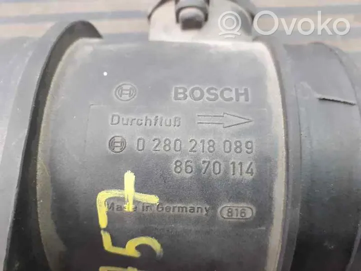 Volvo S80 Przepływomierz masowy powietrza MAF 0280218089