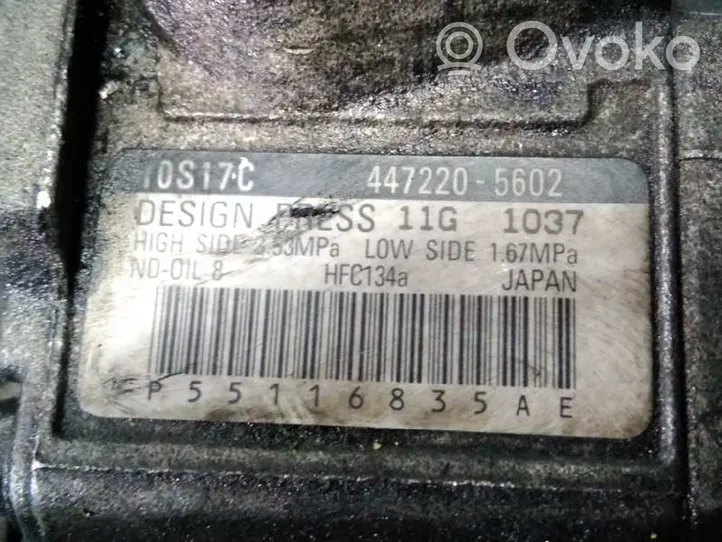 Chrysler 300 - 300C Ilmastointilaitteen kompressorin pumppu (A/C) 4472205602