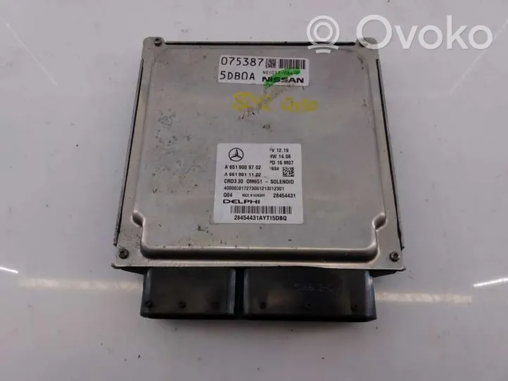 Infiniti QX30 Calculateur moteur ECU A6519009702