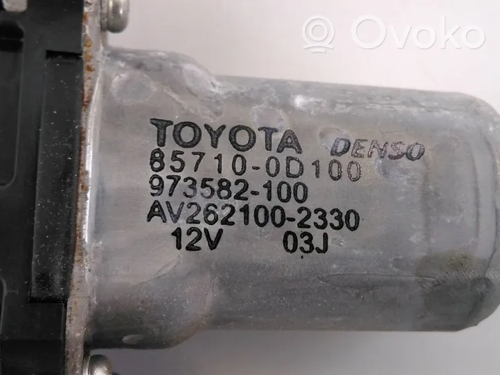Toyota Auris E210 Fensterheber elektrisch ohne Motor Tür vorne 6980112220