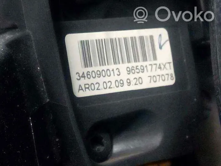 Citroen C4 Grand Picasso Bague collectrice/contacteur tournant airbag (bague SRS) 96591774XT