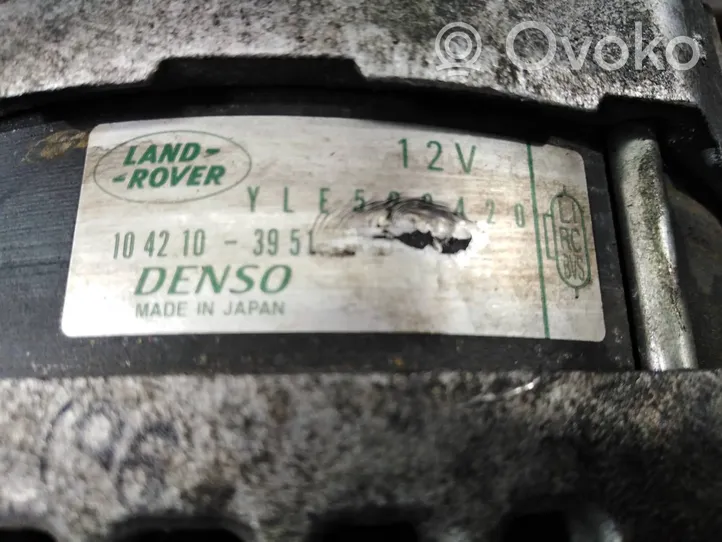 Land Rover Range Rover Sport L320 Generaattori/laturi YLE500400