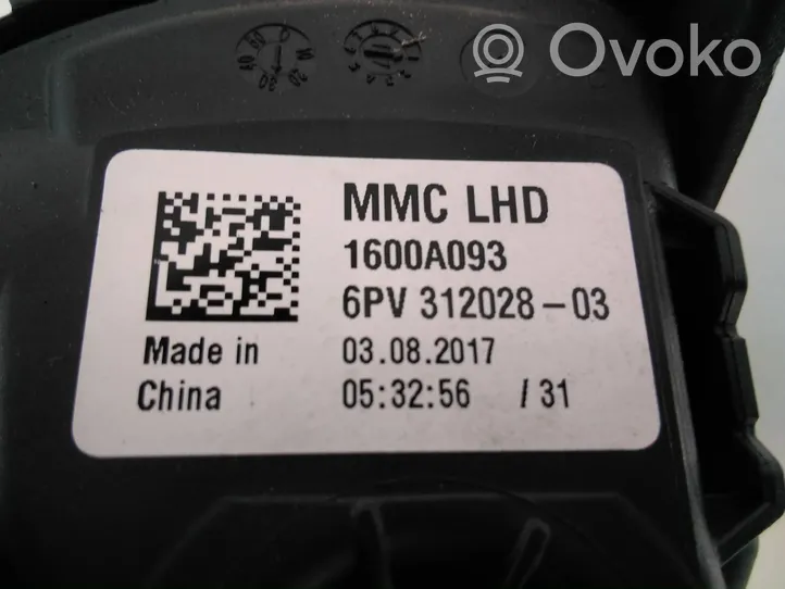 Mitsubishi Mirage VI G4 Attrage Pédale d'accélérateur 1600A093