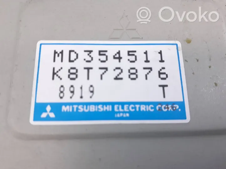 Mitsubishi Montero Sterownik / Moduł ECU MD354511