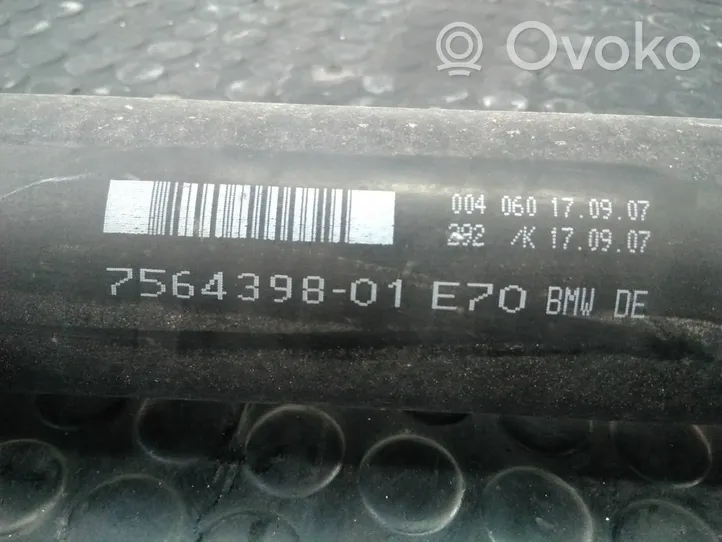BMW X5M E70 Środkowy wał napędowy 756439801