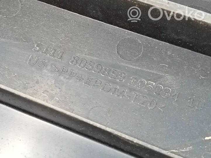 BMW X3 G01 Ramka przedniej tablicy rejestracyjnej 51118059853