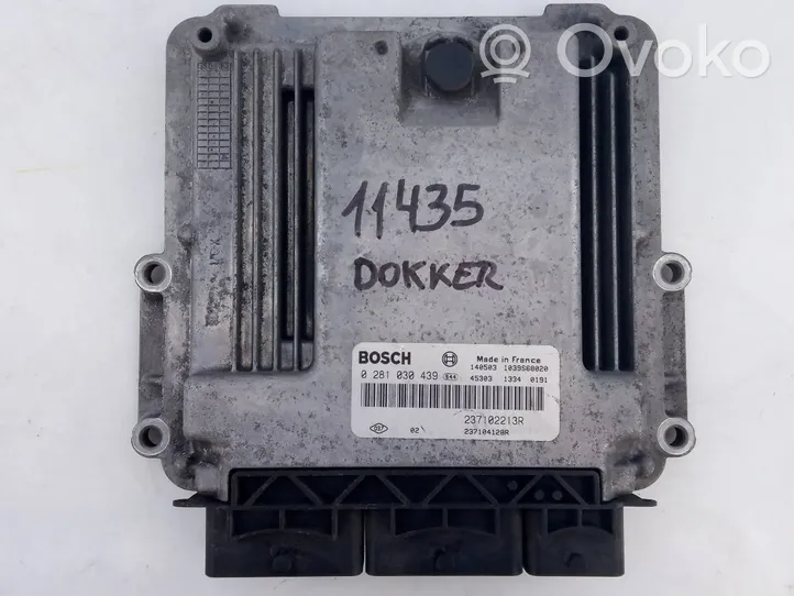 Dacia Duster Sterownik / Moduł ECU 237102213R