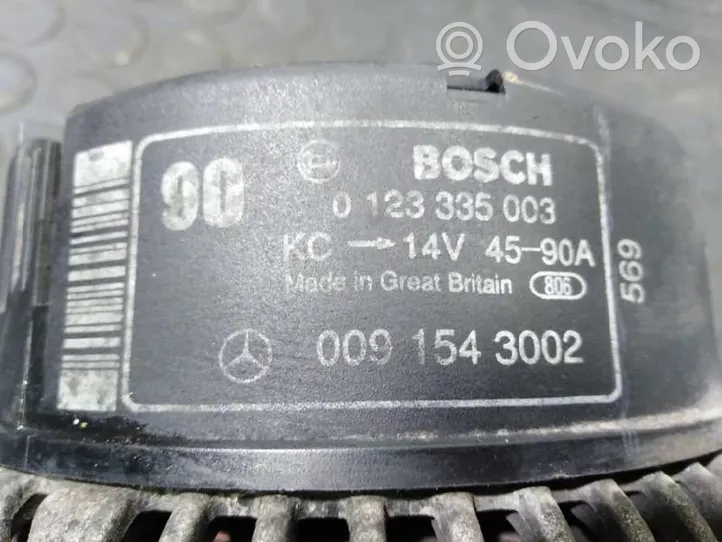 Mercedes-Benz G W463 Generator/alternator 0123335003