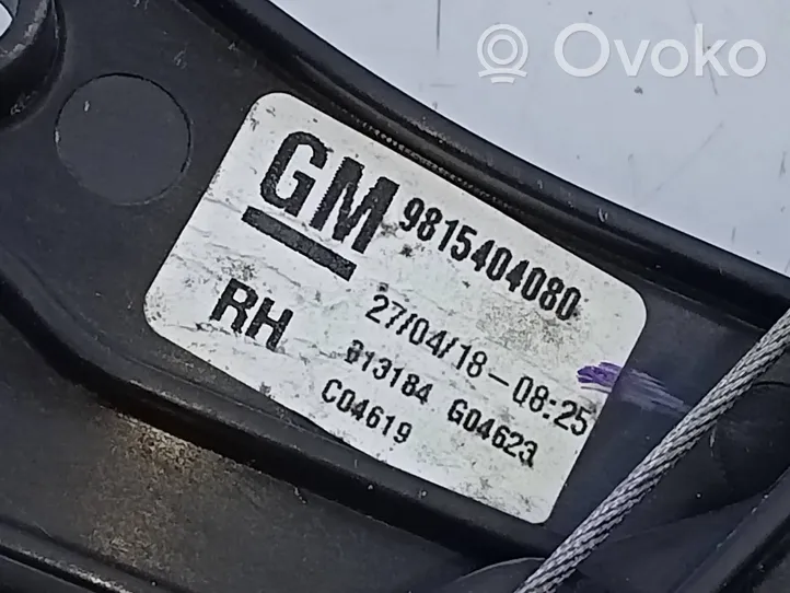 Opel Grandland X Etuoven sähkökäyttöinen ikkunan nostin 9815404080