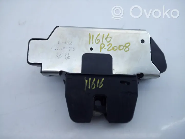 Peugeot 2008 II Tailgate lock latch 9151487499H