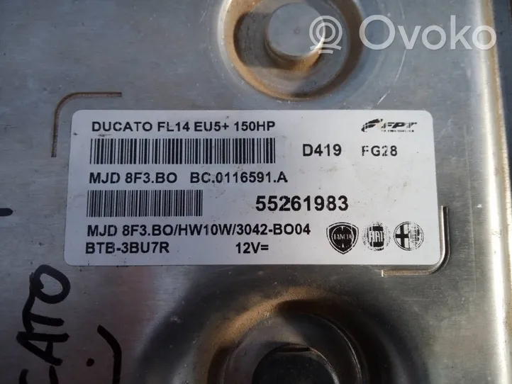 Fiat Ducato Calculateur moteur ECU 55261983