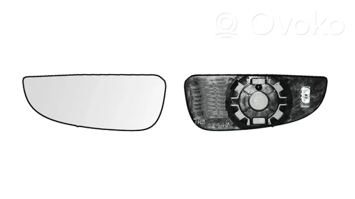 Citroen Jumper Verre de rétroviseur latéral 37059056