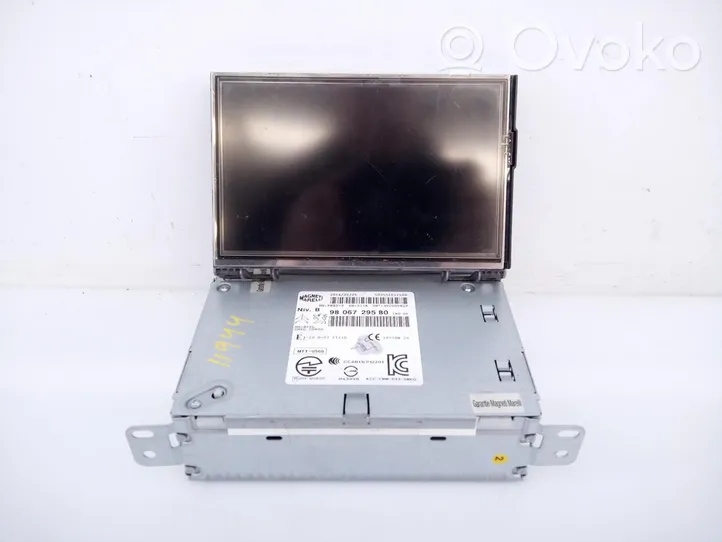 Peugeot 208 Panel / Radioodtwarzacz CD/DVD/GPS 9806729580