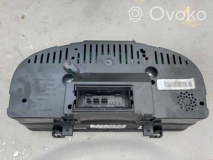 Volkswagen Touran I Tachimetro (quadro strumenti) 1T0920862F