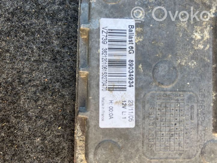 Opel Vectra C Xenon valdymo blokas 89032335