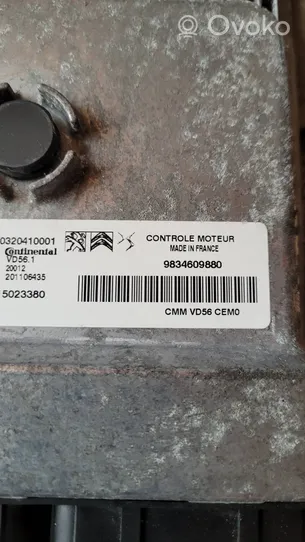 Peugeot 2008 II Engine control unit/module 9834609880