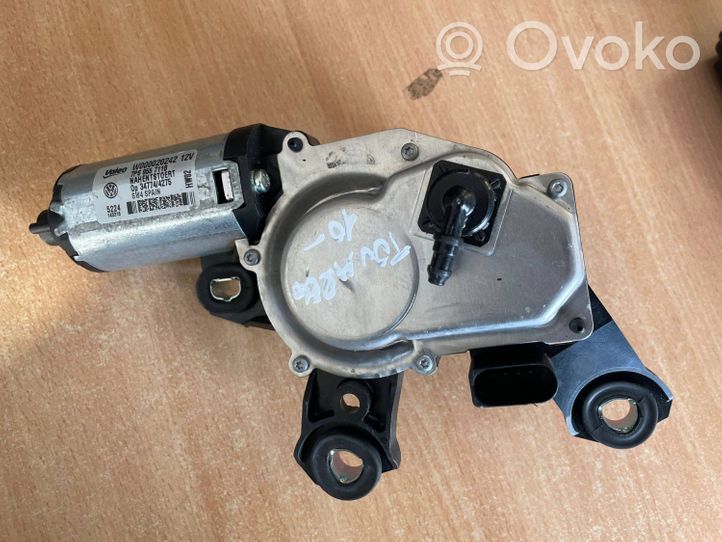 Volkswagen Touareg II Rear window wiper motor 7P6955711A