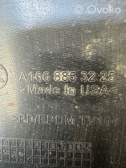 Mercedes-Benz GL X166 Modanatura della barra di rivestimento del paraurti anteriore A1668853225