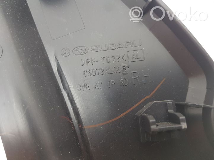 Subaru Legacy Boczny element deski rozdzielczej 66073AL00