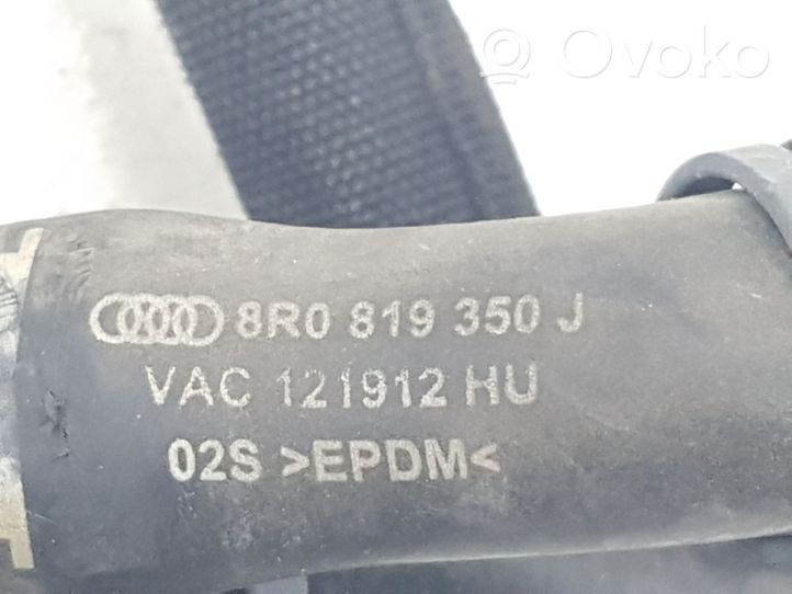 Audi Q5 SQ5 Pečiuko radiatorius vamzdelis (-ai)/ žarna (-os) 8R0819377