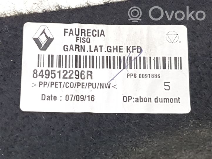 Renault Talisman Rivestimento pannello inferiore del bagagliaio/baule 849512296R