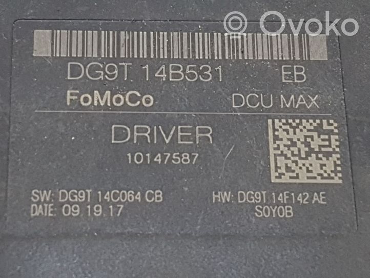 Ford Edge II Unité de commande module de porte DG9T14B531