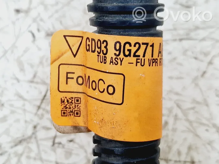 Ford Fusion II Tube d'admission de tuyau de refroidisseur intermédiaire HP536F073
