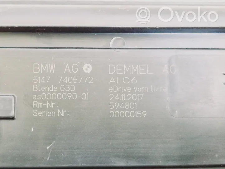 BMW 5 G30 G31 Etuoven kynnyksen suojalista 51477405772