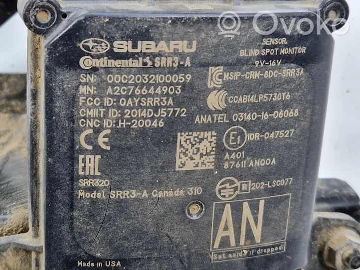 Subaru Outback (BT) Modulo di controllo del punto cieco 87611AN00A