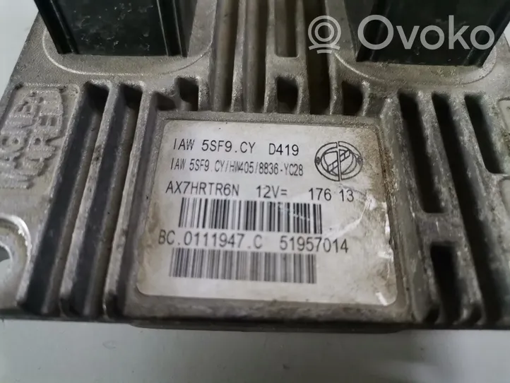 Lancia Ypsilon Calculateur moteur ECU IAW5SF9CY