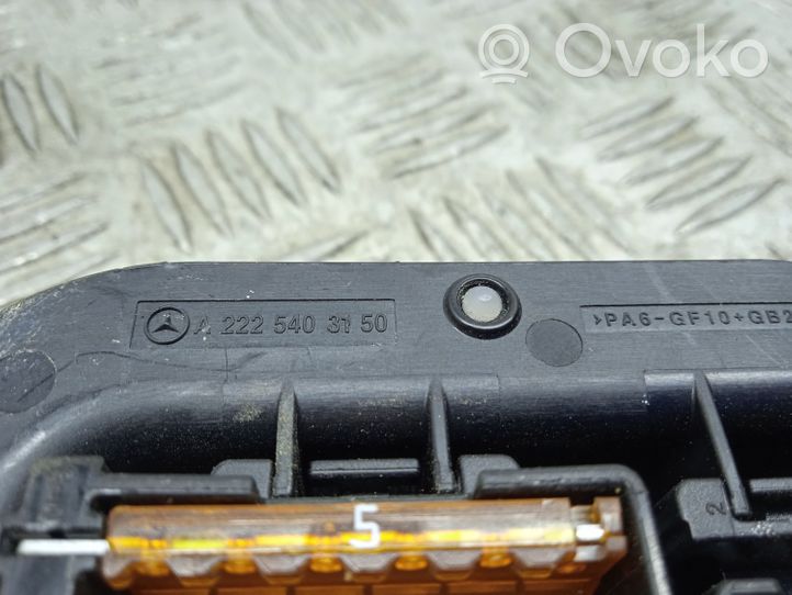 Mercedes-Benz C AMG W205 Module de fusibles A2225403150