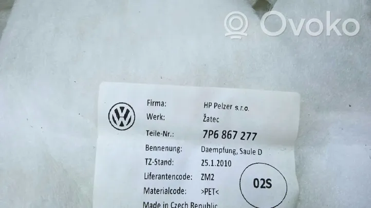 Volkswagen Touareg II Osłona górna słupka / D 7P6867277