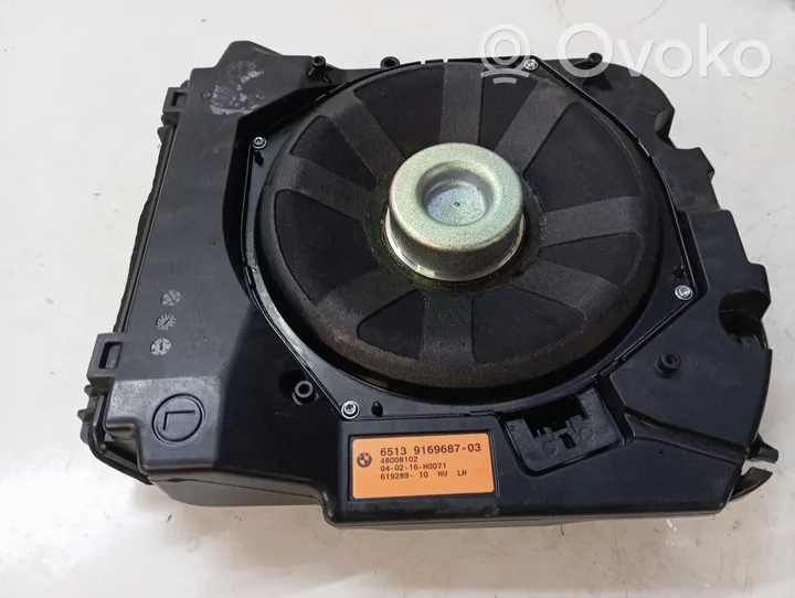 BMW 6 F12 F13 Enceinte subwoofer 9169687