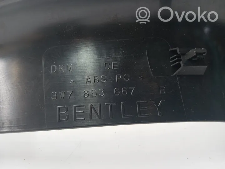 Bentley Continental Verkleidung A-Säule 3W7863667