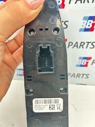 BMW 3 F30 F35 F31 Bouton de commutateur rétroviseur latéral 9208111