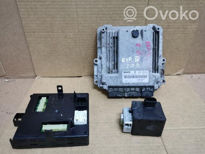 Renault Espace -  Grand espace IV Kit calculateur ECU et verrouillage 8200560320