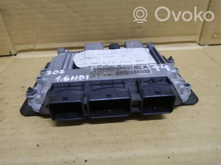 Citroen C4 Grand Picasso Unité de commande, module ECU de moteur 0281011863