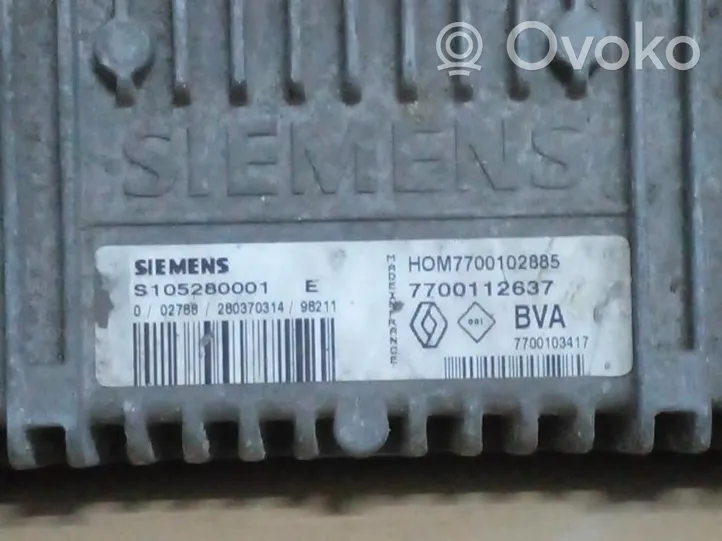 Renault Megane I Module de contrôle de boîte de vitesses ECU 13251807