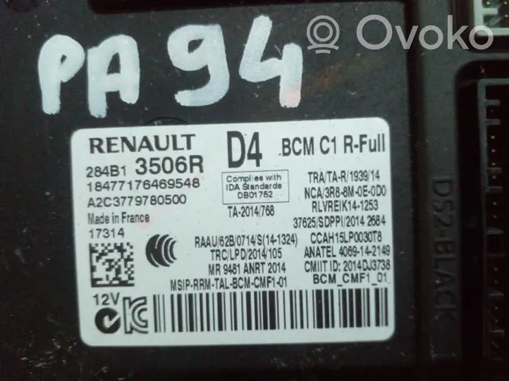 Renault Megane IV Module confort 284B13506R