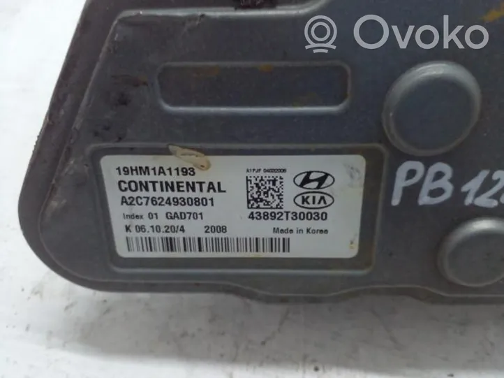 KIA Xceed Centralina/modulo scatola del cambio 43892T30030