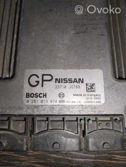 Nissan X-Trail T31 Calculateur moteur ECU 23710JG78B