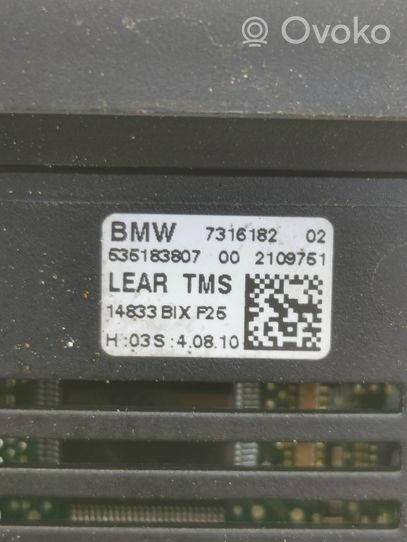 BMW 5 F10 F11 Ajovalojen virranrajoitinmoduuli Xenon 7316182