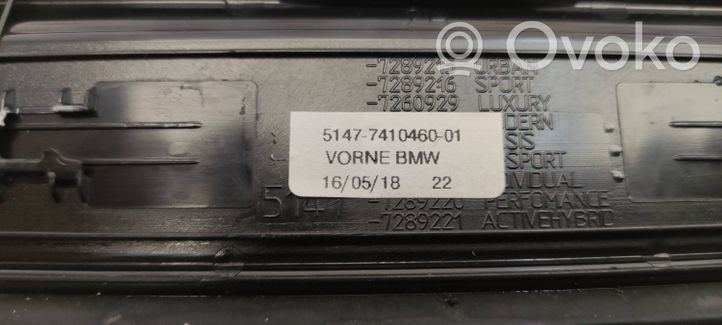 BMW 4 F36 Gran coupe Etuoven kynnyksen suojalista 7260929