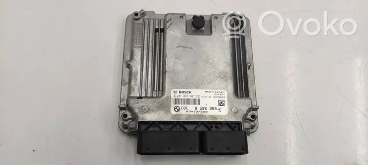 BMW 4 F36 Gran coupe Kit centralina motore ECU e serratura 8596363