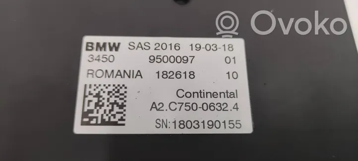 BMW 5 G30 G31 Moduł / Sterownik stabilizatora aktywnego 9500097