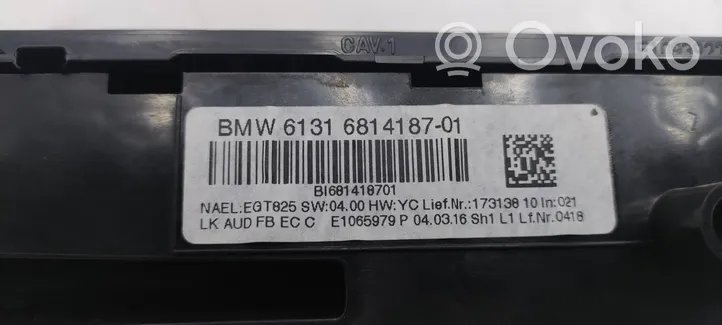 BMW 1 F20 F21 Climate control unit 6814187